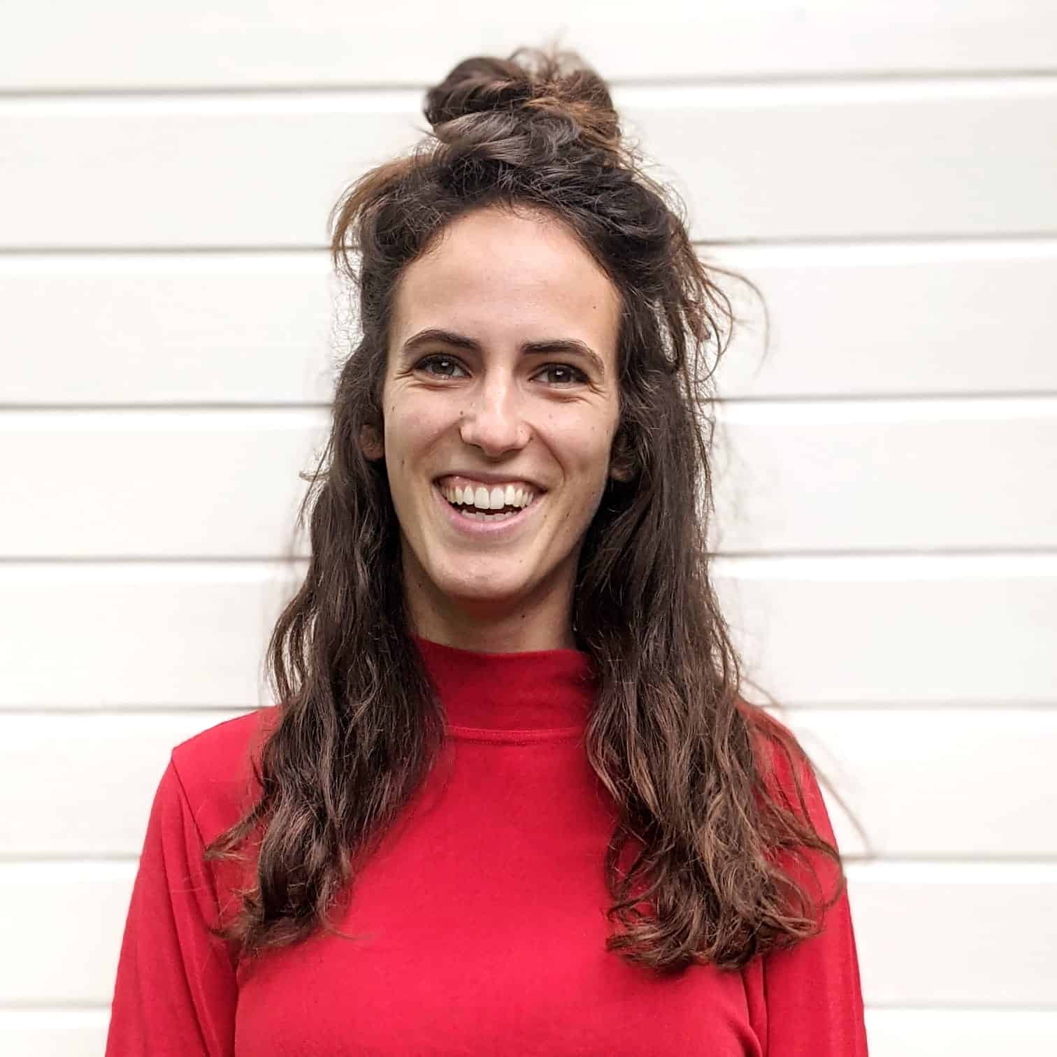 Een foto van martketingmedewerker Eva